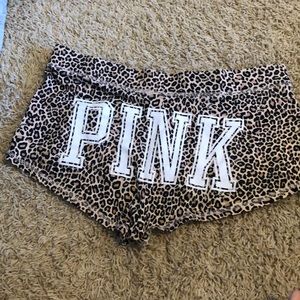 cheeta print VS PINK bottoms